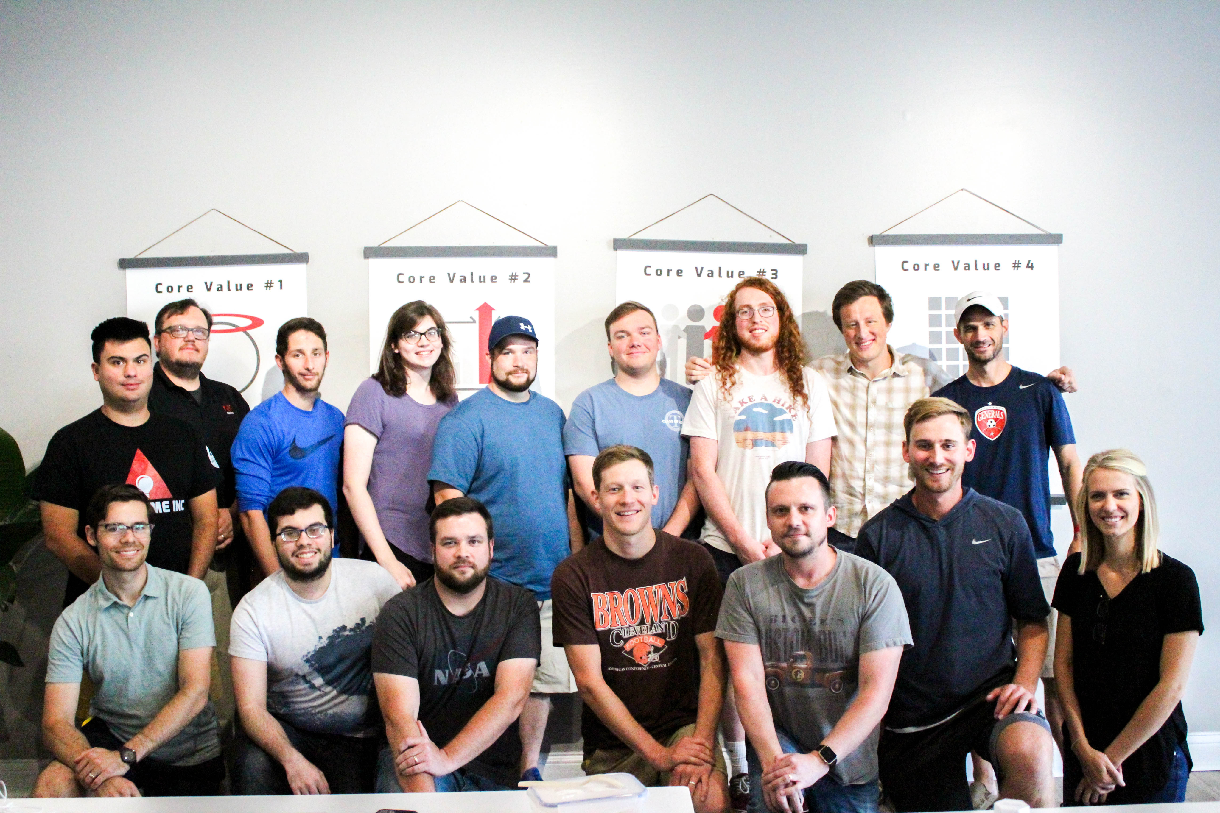 Entrepreneurs collaborating at Awesome Inc Workspace
